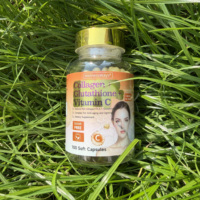 Welnessways Vente Chaude L-Glutathion Haute Pureté en Gélules Molles, Marque Privée, Soins de la Peau, Collagène et Vitamine C, Adultes - Blanc