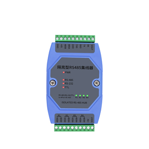 Repetidor Industrial RS485 de Alta Velocidad, Aislado, de 1 a 8 Puertos, con - Product Image 1