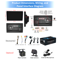 Pantalla Multimedia para Auto de 9 Pulgadas, Estable, 4 Núcleos, Android 11, Suministro OEM Universal para Compradores Mayoristas de Unidades Principales de Radio para Auto