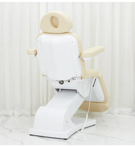 Beige High Load Bearing 4 Motor Electric Split Leg Beauty Massage Bed Spa Bed Beauty Salon Special Facial Bed Custom Color - Product Image 6