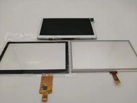 Écran LCD TFT 4,3 pouces, résolution 800x480, RGB 24 bits, écran tactile capacitif 40 broches, circuit intégré de pilote SC72543, 500 cd/m², 16 LED
