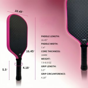 ไม้พายพิคเคิลบอล Perses 3S รุ่นใหม่ หนา 14 มม. 16 มม. ดีไซน์สีโครมา Gen 3 หน้าไม้ทำจากคาร์บอนไฟเบอร์ Toray T700 โฟม EVA สำหรับเด็ก - Product Image 2