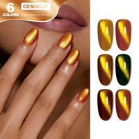 Miss Gooey Kit de vernis à ongles gel effet œil de chat haute pigmentation, magnétique, sans HEMA, Soak Off, 15ml, pour salon professionnel