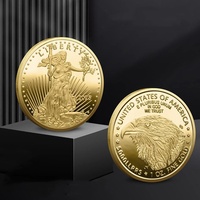 Vente personnalisée achat de vieilles pièces d'or américaines Liberty forme ronde Lating estampage de vieilles pièces de monnaie européennes