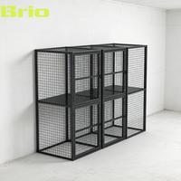 BRIO - Armoire de rangement pour outils à double charnière avec plan de travail CAD gratuit - Protection professionnelle des équipements pour atelier industriel
