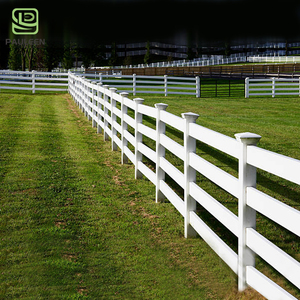 Clôture de paddock extérieur <span class=keywords><strong>en</strong></span> vinyle PVC pour chevaux, écran de protection, grillage de ferme, barrière de ranch – Offre spéciale - Product Image 4