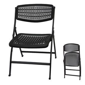 Silla Plegable de Playa de Plástico para Exteriores con Estructura de Hierro Moderna y Resistente, para Jardín, Hotel y Parque - Product Image 2