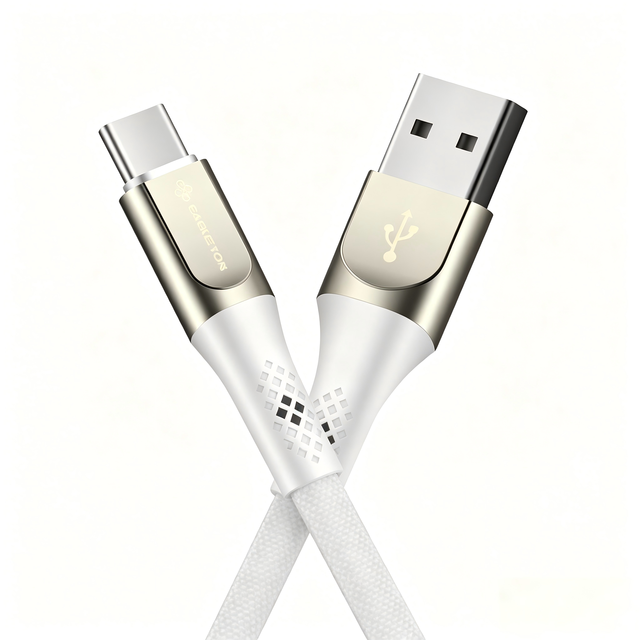 Wholesale Flat Braided USB Charging Cable Reinforced Cable Custom Logo Universal Cellphone Data Cable for Phone Tablet Camera