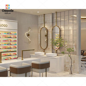 Conjunto de Muebles Personalizados para Salón de Uñas |   Mesa y Silla de Manicura Modernas |   Soluciones Completas de Diseño y Decoración para Salones de Uñas - Product Image 2