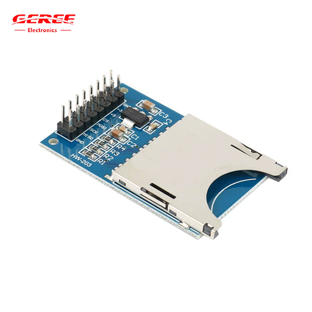 Sd Card Module Sd Card Reader for Arduino SPI Circuit Board MCU SD Read and Write Module Support Expand Board