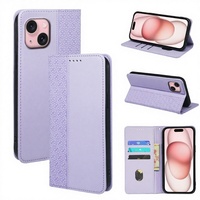 Portefeuille magnétique en cuir PU avec protection d'appareil photo pour iPhone 15 Plus/16 Pro Max/14/12/13 – Design professionnel pour téléphone portable