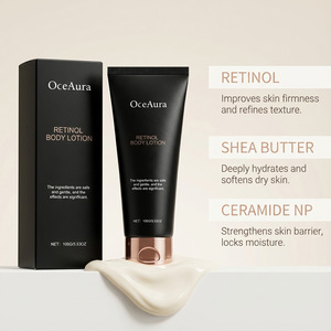 Loción corporal con retinol que hidrata suavemente el cuerpo y la piel, refrescante, suavizante e hidratante, loción para el cuidado diario. - Product Image 3