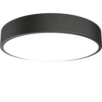 Worbest Nouvelle Arrivée Plafonnier LED 14 pouces 25W 5CCT Sélectionnable 120V avec Détecteur de Mouvement pour Salon et Chambre Certifié ETL/cETL