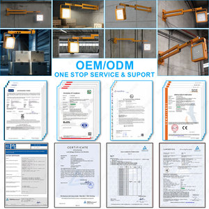 Lámpara de Trabajo LED de Brazo Oscilante de 60W con Certificación CE ROHS, Nueva, para Almacenes, Equipos de Carga y Muelles - Product Image 5