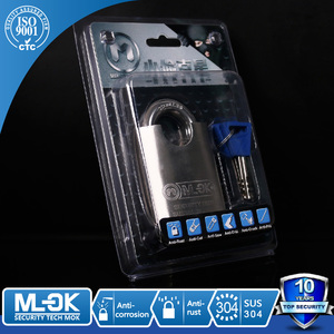 MOK 60 millimetri appeso blocco di sicurezza anti ladro top grillo con chiave allo stesso modo lucchetti chiusura - Product Image 4