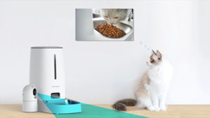 Alimentador inteligente de acero inoxidable para mascotas, Wifi, carga automática, cámara remota, aplicación de teléfono móvil, Control, batería ecológica para perros - Product Image 2