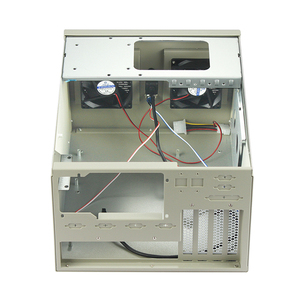 ITX treo tường trường hợp với 4PCIe 6 * COM Port <span class=keywords><strong>ATX</strong></span> PSU mATX MB hỗ trợ máy tính cổ <span class=keywords><strong>Chassis</strong></span> - Product Image 5