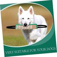 Jouet pour chien interactif en lin et jute, résistant, confortable, réglable, mignon, non toxique, pour l'entraînement des chiens - Idéal pour le dropshipping