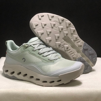 Chaussures de course décontractées unisexes rétro en maille respirante à lacets, style marche, rehaussantes