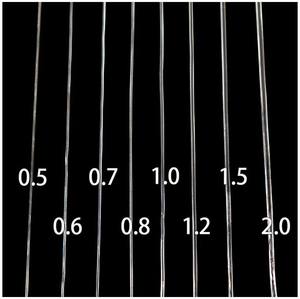 Weitian WT tùy chỉnh 100% <span class=keywords><strong>nylon</strong></span> tinh Thể Chủ Đề beading độ bền cao Crochet ĐAN SỢI đầy màu sắc <span class=keywords><strong>Filament</strong></span> Polyester dệt - Product Image 6