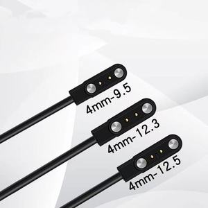 สายชาร์จนาฬิกาอัจฉริยะ2ขา4ขา,ที่ชาร์จแม่เหล็กแบบพกพาพร้อมสายชาร์จ USB สำหรับนาฬิกาฟิตเนสสำหรับแก้วน้ำผลไม้ - Product Image 4