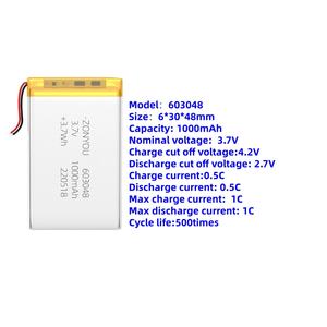 Новые литий-полимерные аккумуляторные элементы 1000 мАч, жидкотекучие, микро, 18 г - Product Image 3