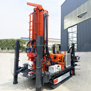Machine de forage de puits d'eau 200m Plates-formes de forage de mines hydrauliques Trou rotatif Perceuses de forage à vendre - Product Image 3