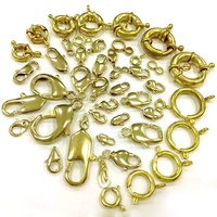 Ensemble de fermoirs de bijoux en laiton du fabricant-Attache pour colliers Bracelets comprend crochet de homard Bracelet Gripper Spring Bag Hanger