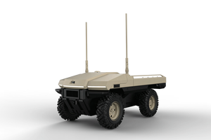 Chariot de transport tout-terrain multifonctionnel de haute qualité 6 roues motrices télécommandé avec pneus pleins, nouveau modèle hybride en acier, capacité 1000 kg - Product Image 2
