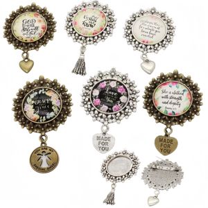 Pin Personalizado con Logotipo para Reuniones Religiosas y Escolares, con Impresión UV, Metal, Forma 3D, Estilo Vintage - Product Image 2