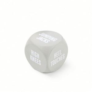 Balle anti-stress très vendue, balle anti-stress promotionnelle en forme de dés, impression personnalisée - Product Image 3