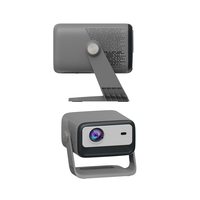 Mini projecteur LCD LED 2026 portable intelligent pour cinéma maison, avec mise en miroir sans fil pour iPhone et Android, idéal pour les films en extérieur