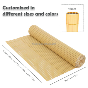 Outdoor High Modern Design UV Resistant Weatherproof Double-Sided PVC Eco-Friendly Privacy <b>Fence</b> Screen for Balcony Garden - Product Image 2