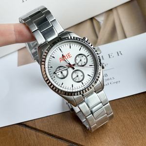 Reloj de Pulsera de Cuarzo para Hombre de Alta Calidad con Correa de Acero Inoxidable, Calendario y Movimiento de Visualización de 24 Horas - Product Image 2