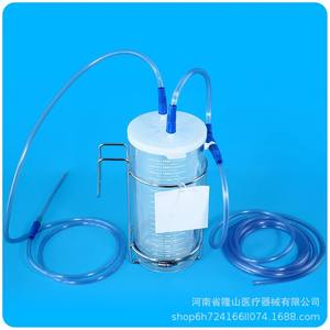 Bouteille à pression négative médicale 2000 ml, dispositif d'aspiration réutilisable pour le drainage et la collecte de fluides - Product Image 5