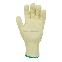 Gants de sécurité industriels chauds pour examen – Coton régénéré, texture lisse, durables et flexibles, avec poignet tricoté