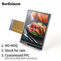 Gratis sampel 0.96 ~ 10.1 inci modul Panel TFT IPS kecil antarmuka LVDS MCU SPI RGB resolusi kustom layar sentuh layar LCD