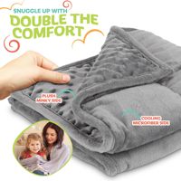 Coussin lesté sensoriel Minky personnalisé imprimé numériquement pour la thérapie de l'autisme, jouet apaisant pour les besoins spéciaux, idéal pour la gymnastique, couleurs personnalisables