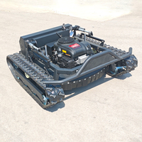 Livraison Gratuite Tondeuse Robot à Fléaux Télécommandée Tout-Terrain à Moteur Essence CE EPA de 900 mm à 1200 mm pour Ferme