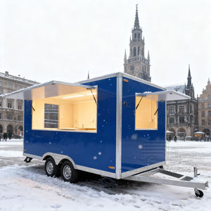 Remorque mobile de rue, food truck, fromage, chocolat, churros, en-cas sucrés, bonbons, remorque alimentaire italienne à vendre - Product Image 1