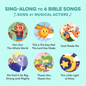Libro de Sonidos para Niños con Moldes Disponibles de Fábrica OEM, Canciones Bíblicas Cristianas, 13 Canciones de Alabanza para los Más Pequeños - Product Image 2