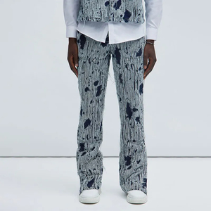 <span class=keywords><strong>Jeans</strong></span> Masculinos <span class=keywords><strong>2026</strong></span> Totalmente Personalizáveis com Padrões Desfiados e Rasgados para Refletir a Identidade da Marca - Fabricante de <span class=keywords><strong>Jeans</strong></span> - Product Image 4