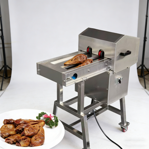 Machine automatique de découpe de têtes de canard |   Équipement industriel de traitement de la volaille pour la découpe <span class=keywords><strong>en</strong></span> deux des têtes de canard avec certification - Product Image 1