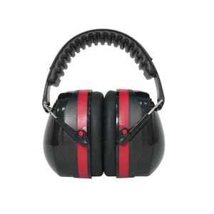 CITICITY Safety Earmuff CE Certified 28dB Foldable Noise Reduction <b>ABS</b> Material Ear Protection Headband Safety Earmuff - Product Image 1