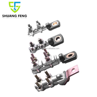 Shuangfeng WCJB 4P Pin Aluminium Messing IP65 Stromisolierter Sammelschienenverbinder für Kabelverbindungen in Verteilungs- und Steuerschränken