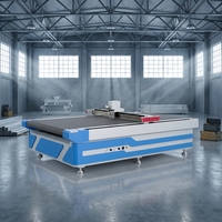 Machine de découpe automatique de tissus, de vêtements et de cuir avec moteur et pompe à commande informatique, moteur haute puissance
