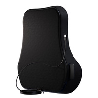 Nouveau électrique vertèbre cervicale dos massage oreiller taille masseur chaise de bureau maison voiture oreiller lombaire voiture coussin lombaire