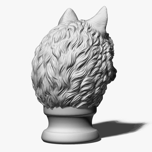 Tùy Chỉnh Thiết Kế Animal Head Tượng Thép Không Gỉ Polyresin Resin <span class=keywords><strong>Wolf</strong></span> Head Điêu Khắc - Product Image 5