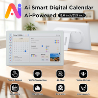 Nouvel affichage numérique de calendrier Android 21,5 pouces MTK6769 Android 15 32 Go avec synchronisation Google Calendar pour le bureau et la maison