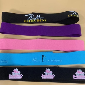 Bandas para la <span class=keywords><strong>cabeza</strong></span> <span class=keywords><strong>de</strong></span> Slayer <span class=keywords><strong>frontal</strong></span> personalizadas con logotipo gratuito, bandas elásticas para derretir pelucas, cepillos <span class=keywords><strong>de</strong></span> borde, banda con cubiertas para las orejas - Product Image 3